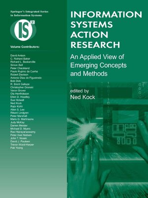 cover image of Information Systems Action Research